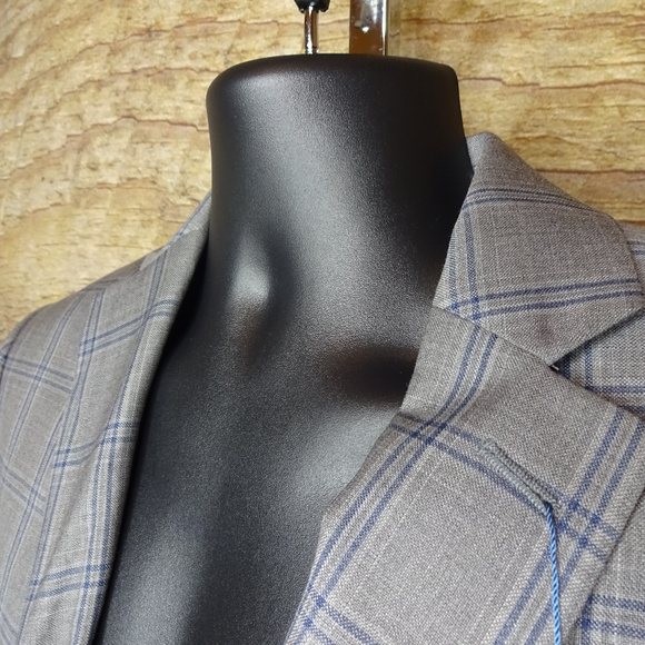 Ryan Seacrest Distinction Slim Fit 38L Jacket Wool - Picture 2 of 8